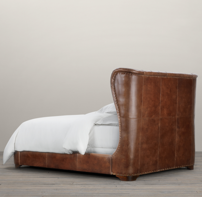 Churchill Leather Framed Bed