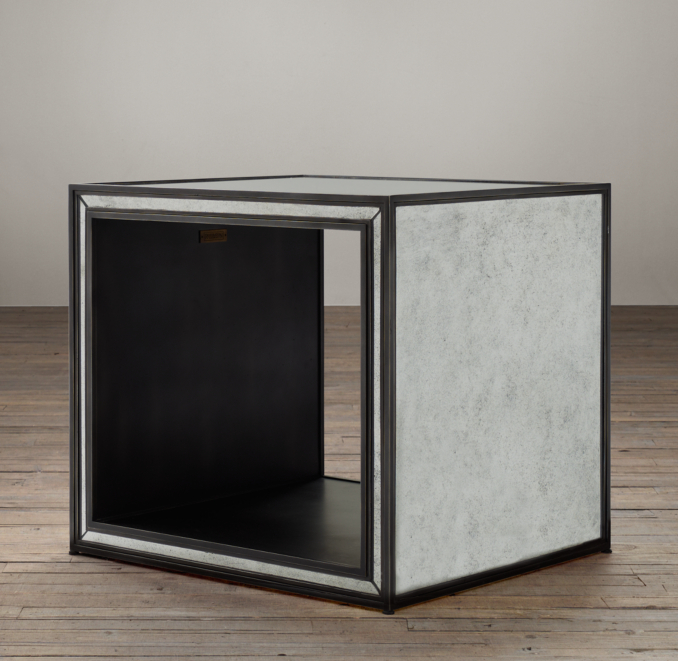 Strand Mirrored Cube Side (Set of 2)