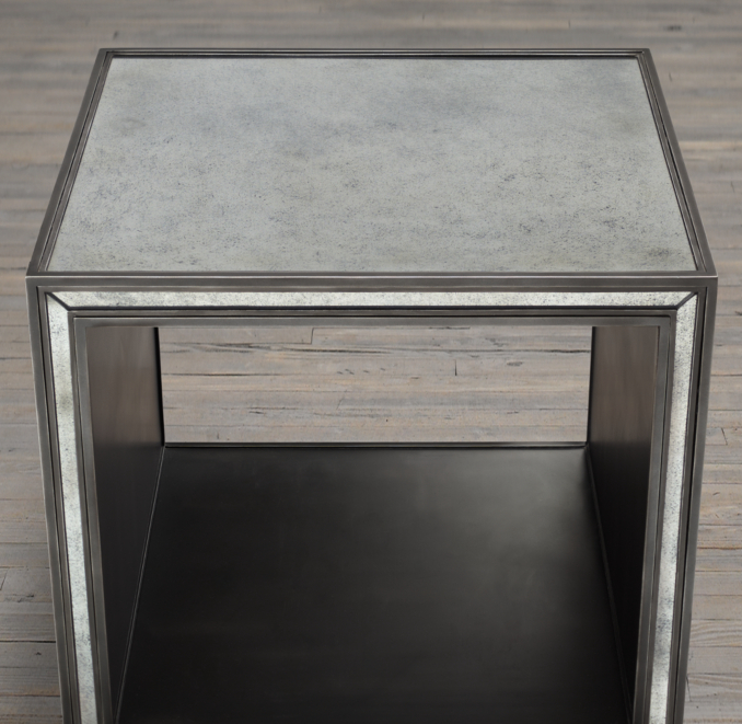 Strand Mirrored Cube Side (Set of 2)