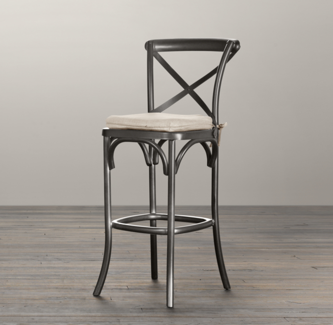 Metal Madeleine Stool