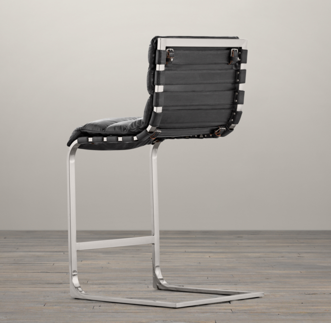 Oviedo Leather Counter Stool