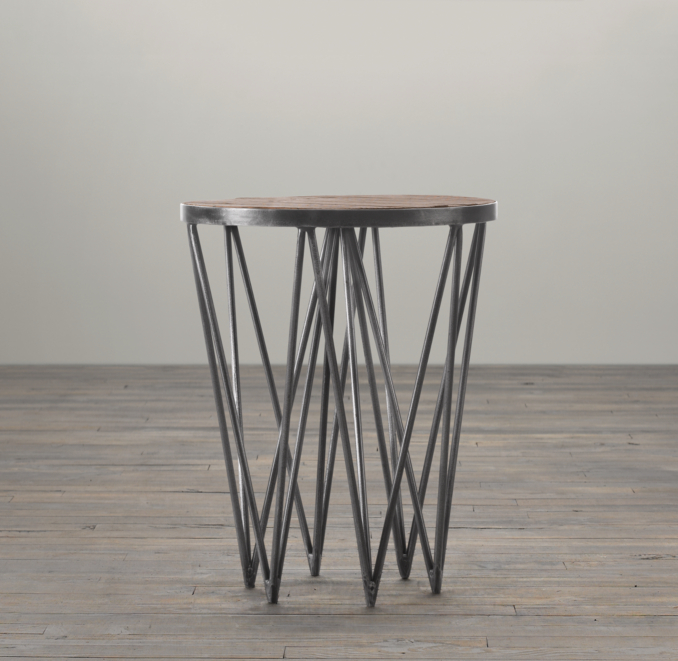 18" Tribeca Round Side Table (Set of 2)