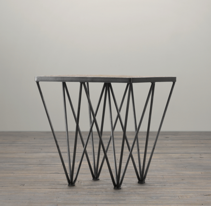 22" Tribeca Square Side Table (Set of 2)