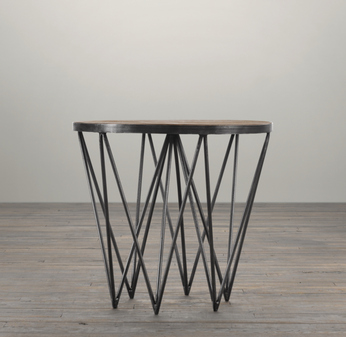 24" Tribeca Round Side Table