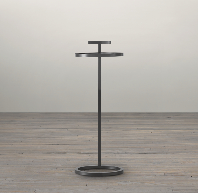 10" Martini Side Table Bronze