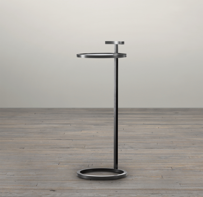 10" Martini Side Table Bronze