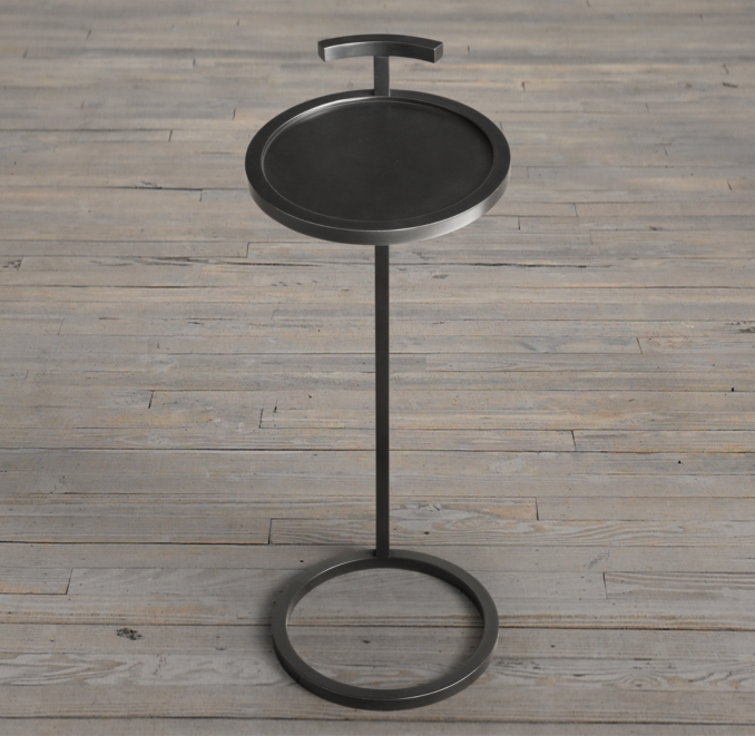 10" Martini Side Table Bronze