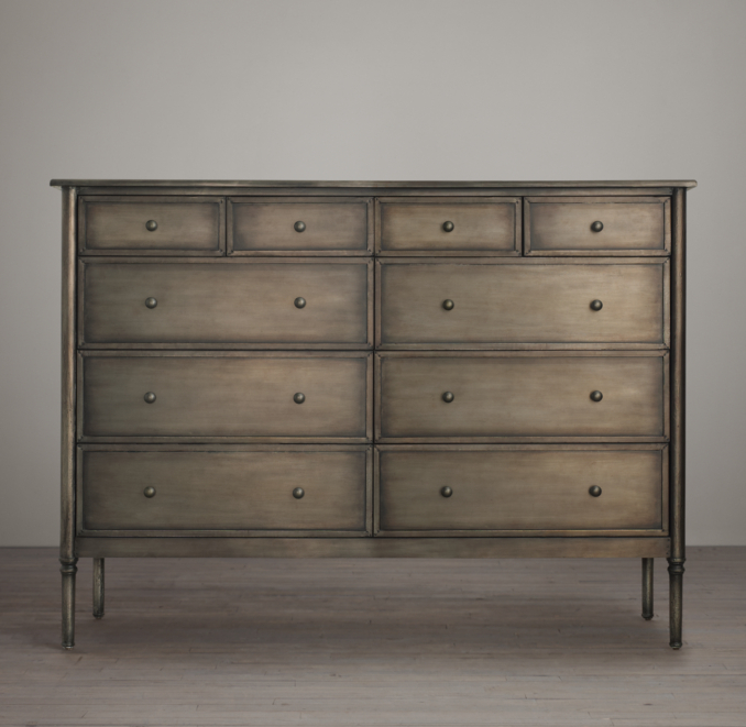 Spencer Metal 10-Drawer Dresser