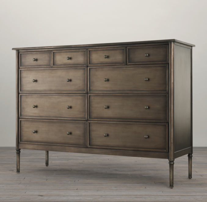 Spencer Metal 10-Drawer Dresser