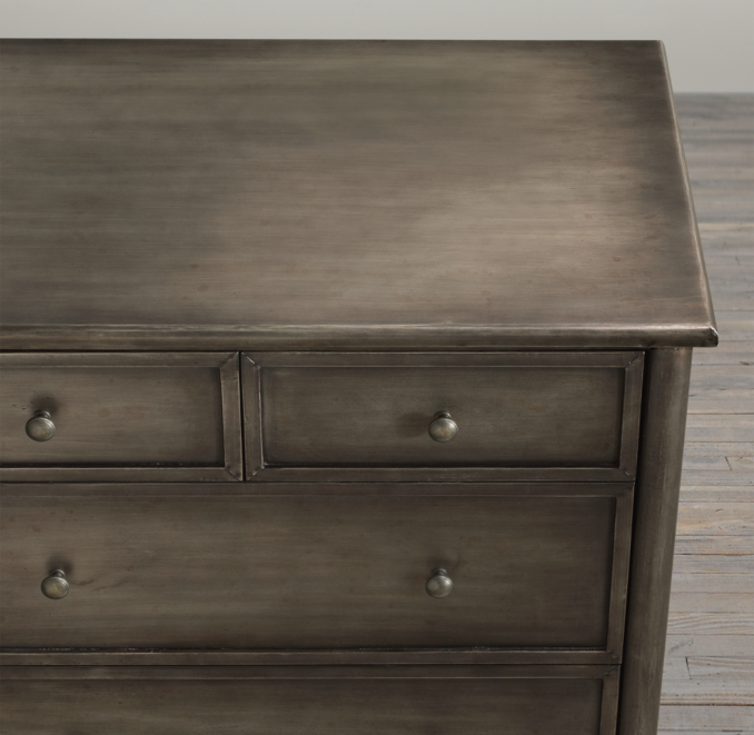 Spencer Metal 4-Drawer Dresser
