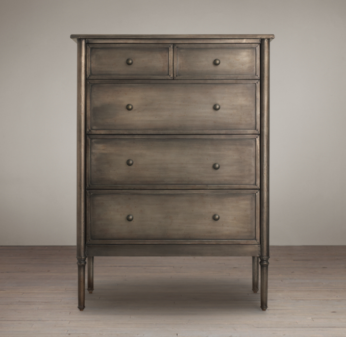 Spencer Metal 5-Drawer Dresser