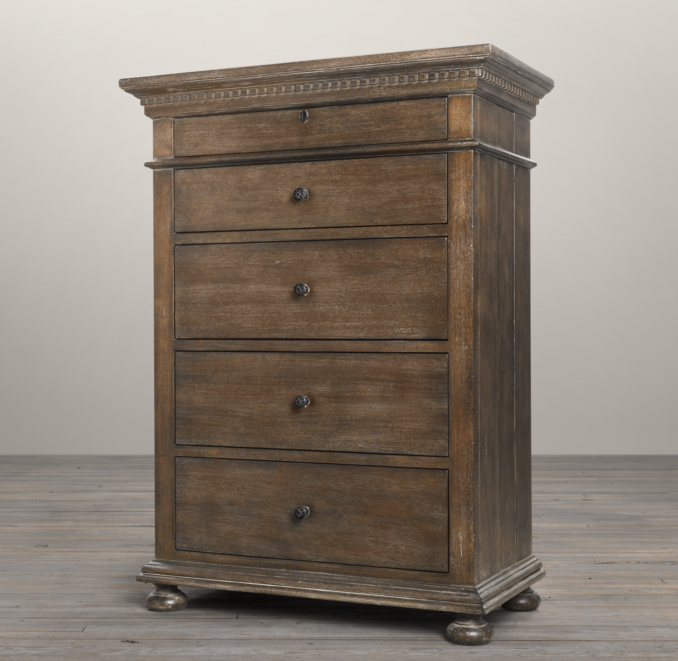 St. James Narrow 5-Drawer Dresser
