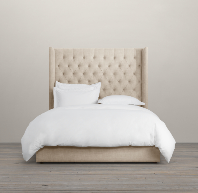 Adler Tufted Platform 68" Bed