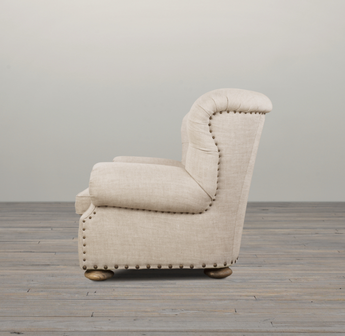 5' Churchill Upholstered Sofa with Nailheads