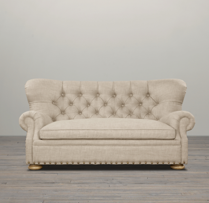 Churchill Upholstered Sofas with Nailheads