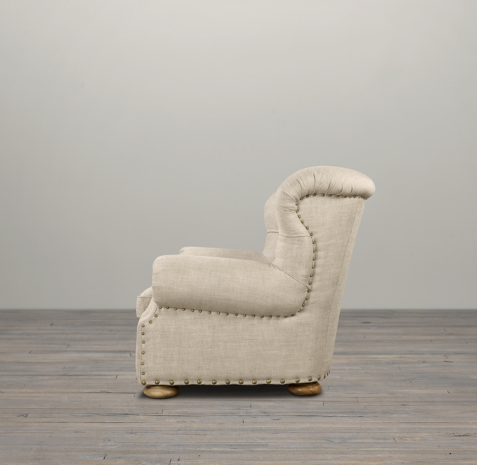 Churchill Upholstered Sofas with Nailheads