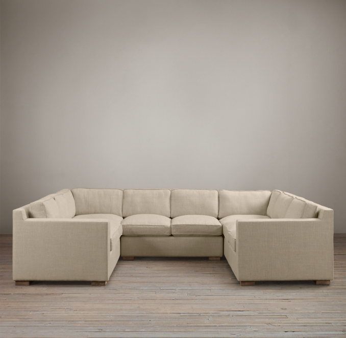 Collins Upholstered U-Sofa Sectional