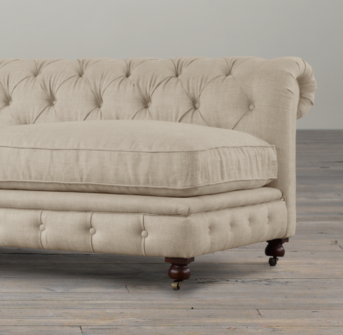 Kensington Upholstered Armless Sofas