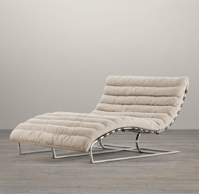 Oviedo Upholstered Double Wide Chaise 