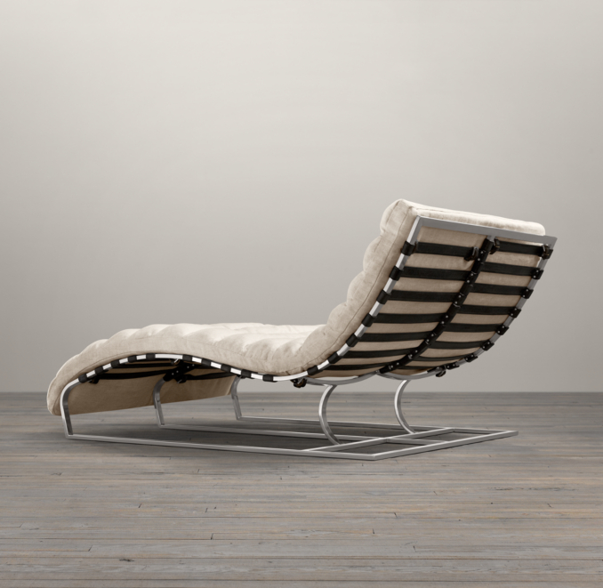 Oviedo Upholstered Double Wide Chaise 