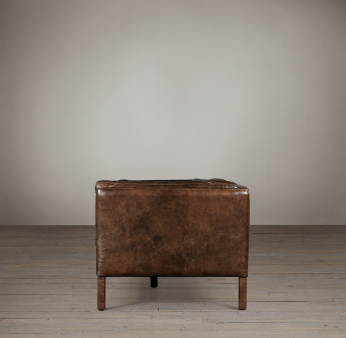9' Sorensen Leather Sofa