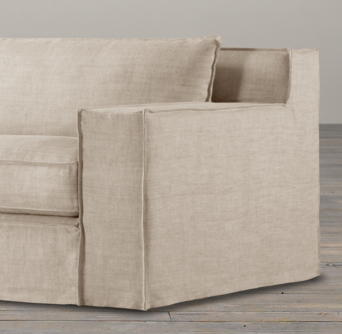 5' Capri Slipcovered Sofa