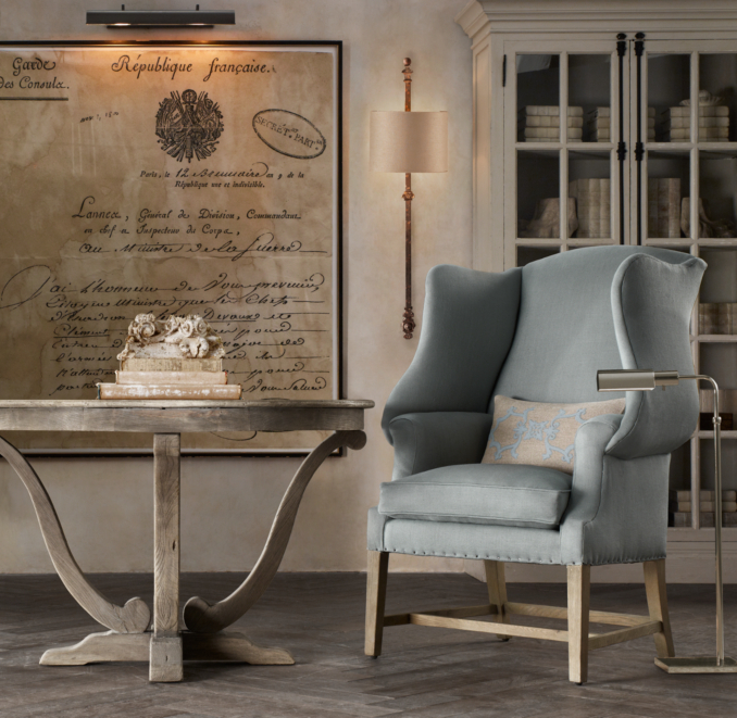 1920s Georgian Wingback Chair