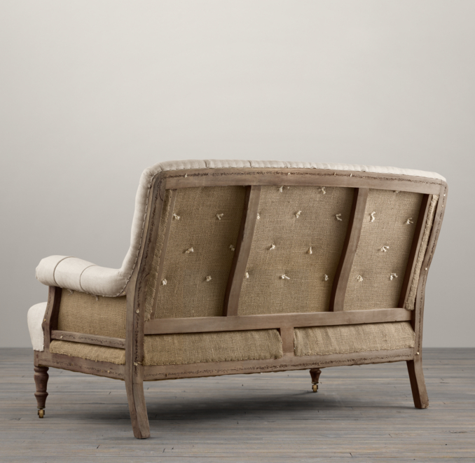 Deconstructed French Victorian Settee