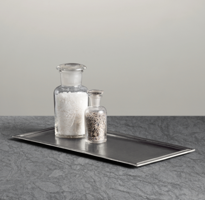 Apothecary Pewter Accessories - Tray