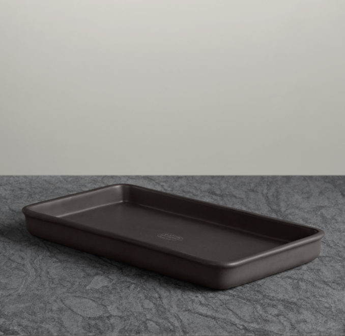 Flatiron Union Stoneware Tray Charcoal