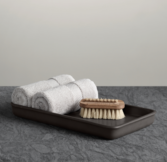 Flatiron Union Stoneware Tray Charcoal