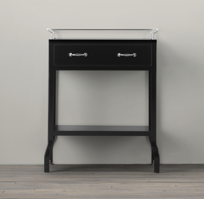 Pharmacy Cart Large Black