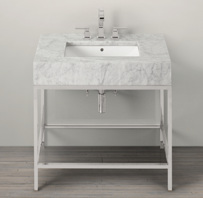 Hudson Metal Single Frame Washstand