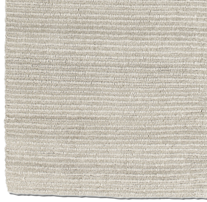 Textura Stripe Wool Rug Swatch - Grey