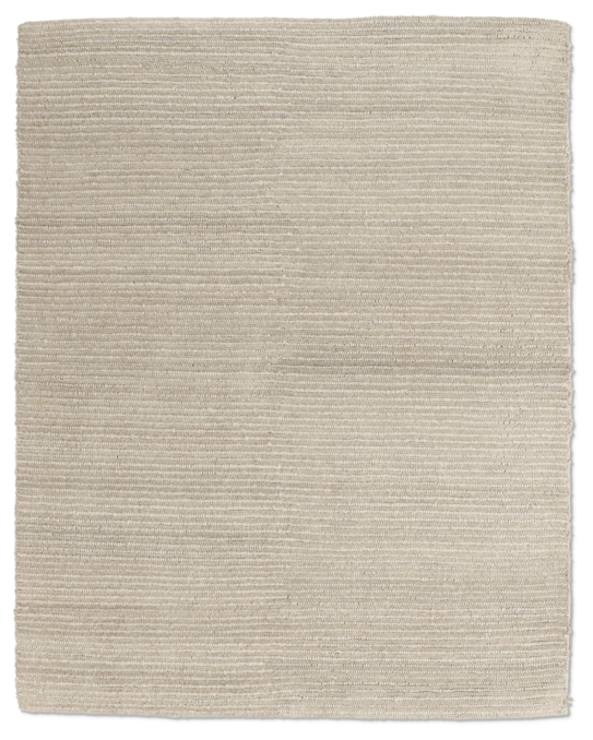 Textura Stripe Wool Rug - Heather Grey