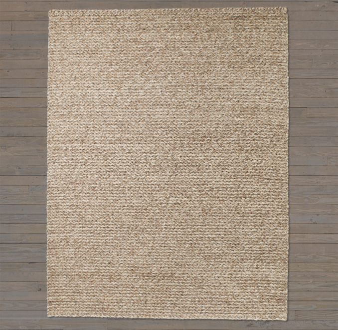 Textura Twist Wool Rug Swatch - Marled