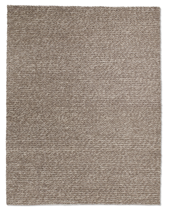 Textura Twist Wool Rug - Heather Grey