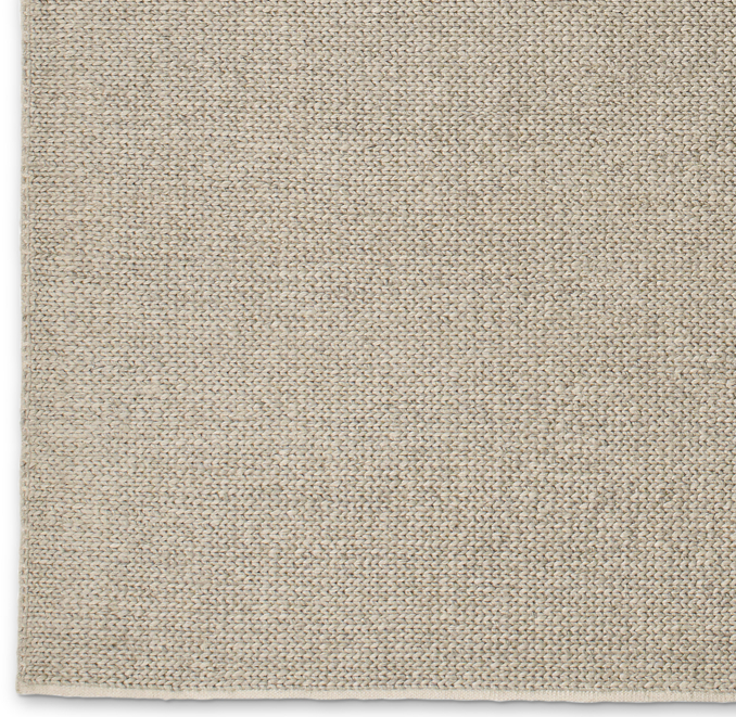 Textura Plaited Wool Rug Swatch - Oatmeal