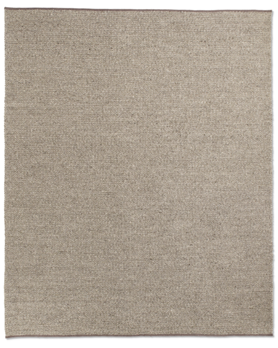 Textura Plaited Wool Rug - Grey