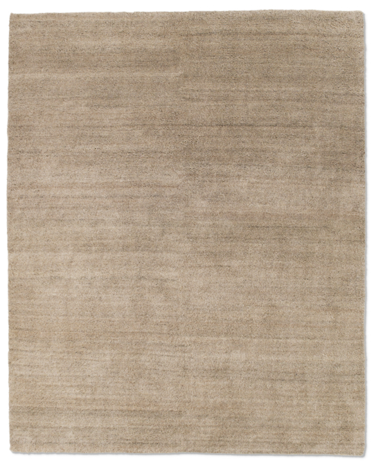 Luxe Heathered Wool Rug - Sand