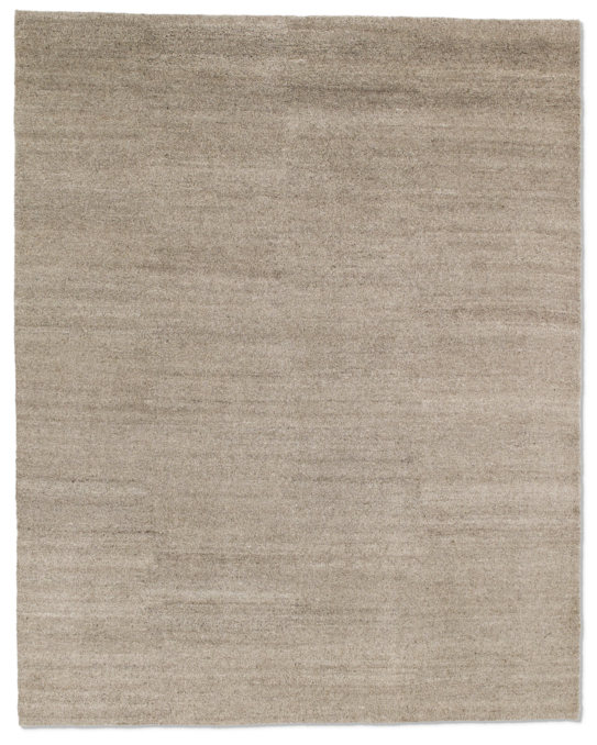 Luxe Heathered Wool Rug - Heathered Grey