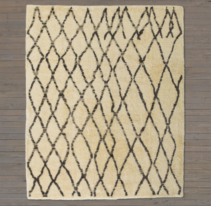 Talaa Rug Swatch - Cream