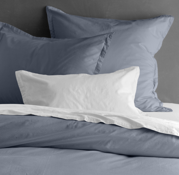 Garment-Dyed Sateen Euro Sham