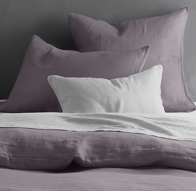 Garment-Dyed Linen Euro Sham