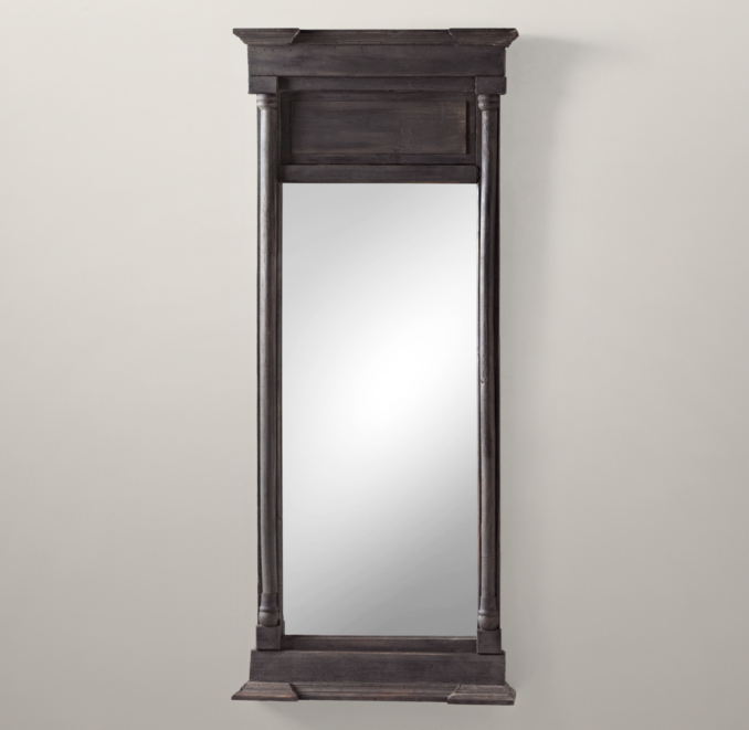 Trumeau Mirror - Black
