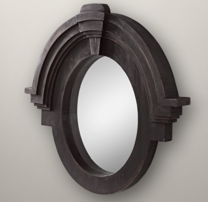 Mansard Mirrors - Black