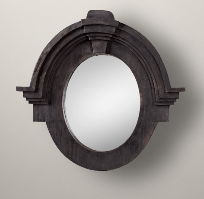 Mansard Mirrors - Black