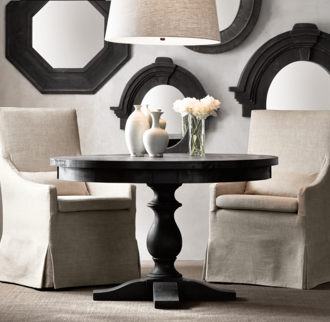 Mansard Mirrors - Black