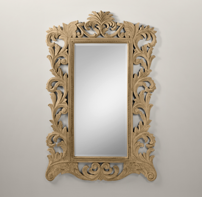 Rococo Mirror Natural