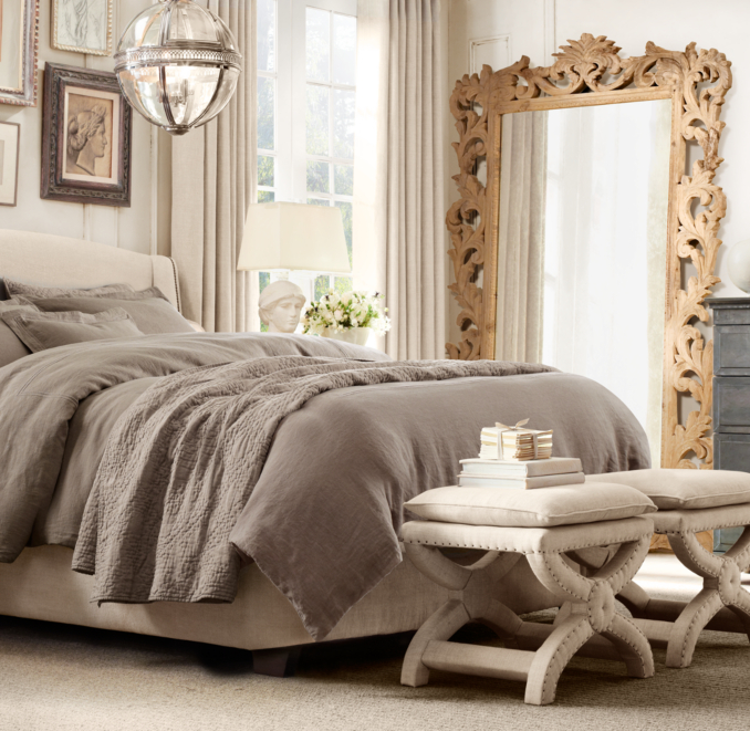 Rococo Mirror Natural